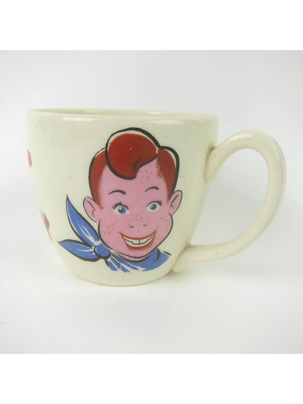 Vintage Howdy Doody Ceramic Mug 8oz Princess Summerfall Winterspring TV 1950s